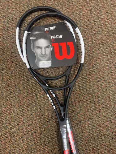(2) New Wilson Pro Staff 97L Tuxedo Tennis Racquet