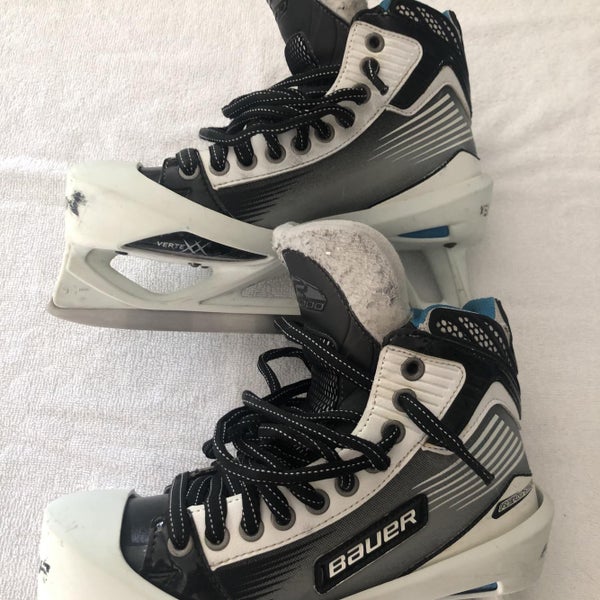 Senior Bauer Reactor 6000 Regular Width Size 6.5 Goalie Skates