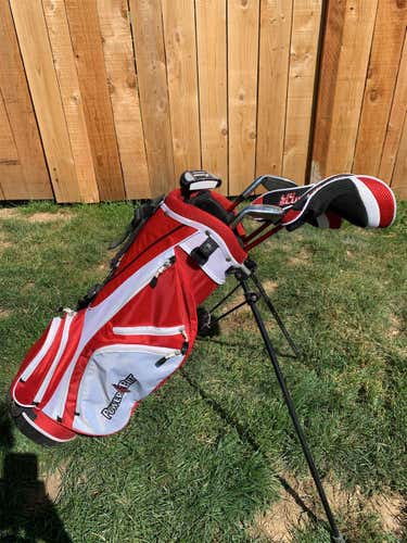 Used Right Handed Powerbilt 5 Pieces Clubs (Full Set)