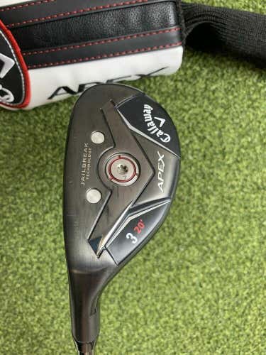 Callaway Apex 3 20* Hybrid, Catalyst Stiff Flex, LH