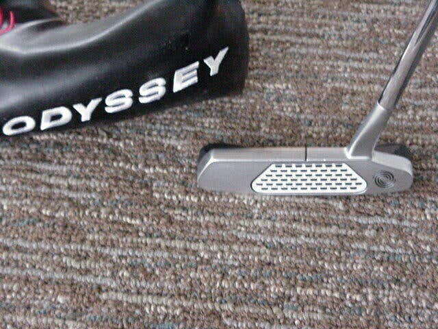 35 IN PERFECT MAYBE NEW ODYSSEY WHITE HOT STROKE LAB 3 PUTTER W PUTTER COVER