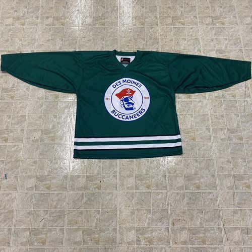 DES MOINES BUCCANEERS USHLPRO STOCK CAMP JERSEY