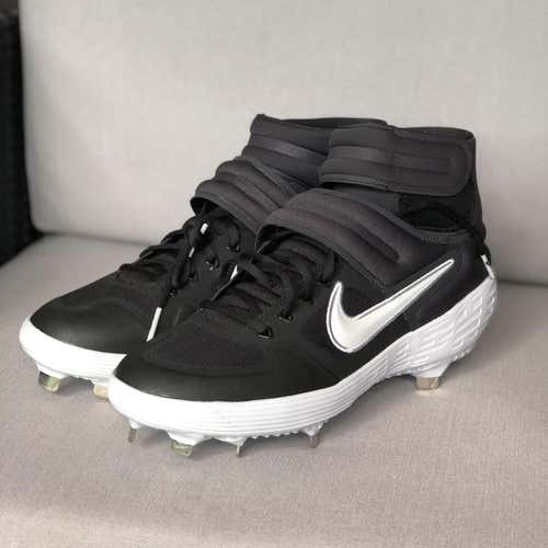 Men’s Nike Alpha Huarache Elite Mid Metal Cleats