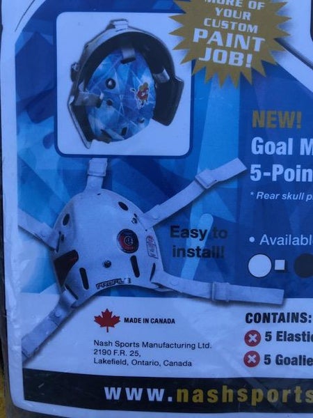 New NASH    Backplate Harness RED