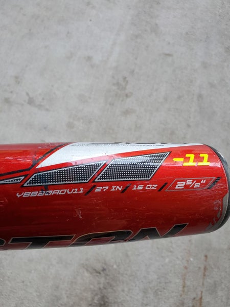 Used Kid Pitch (9YO-13YO) 2020 Easton Composite ADV 360 Bat (-11) 16 oz 27"