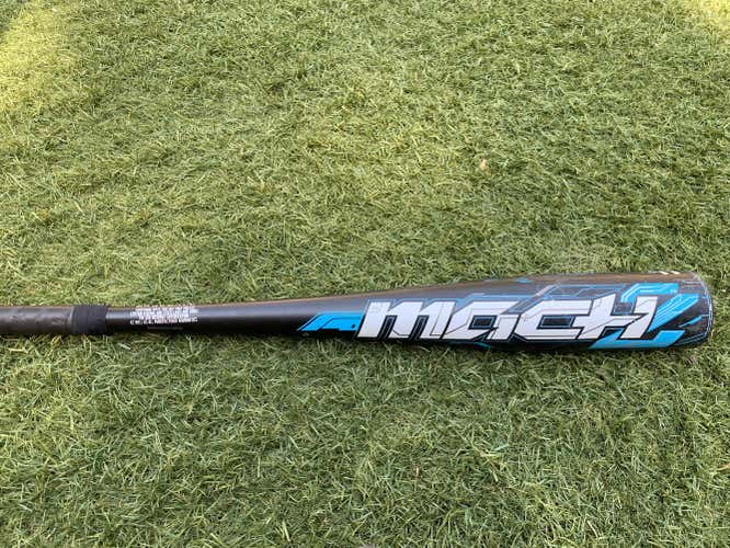 Used Kid Pitch (9YO-13YO) 2018 Rawlings Alloy Mach 2 Bat (-11) 18 oz 29"