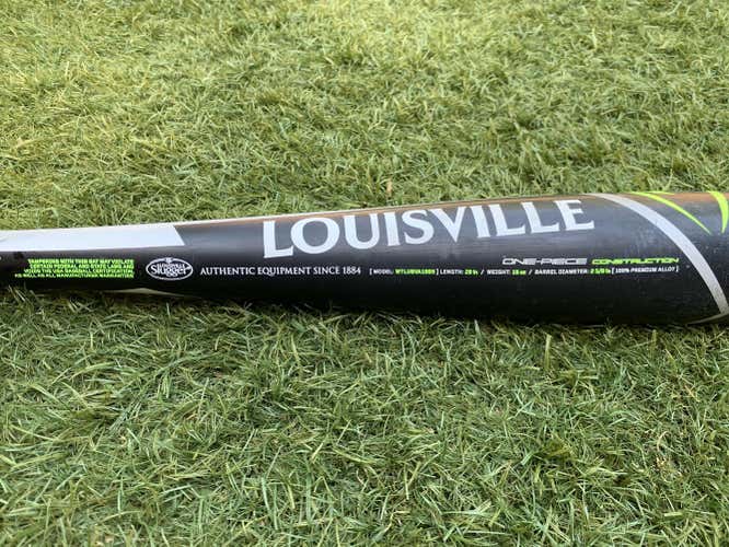 Used Kid Pitch (9YO-13YO) 2018 Louisville Slugger Alloy Vapor Bat (-9) 19 oz 28"