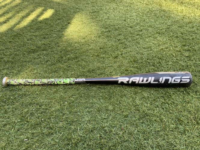 Used Kid Pitch (9YO-13YO) 2018 Rawlings Alloy 5150 Bat (-11) 19 oz 30"