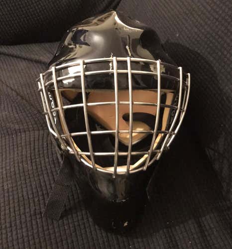 Black Junior Eddy Tusk Goalie Mask