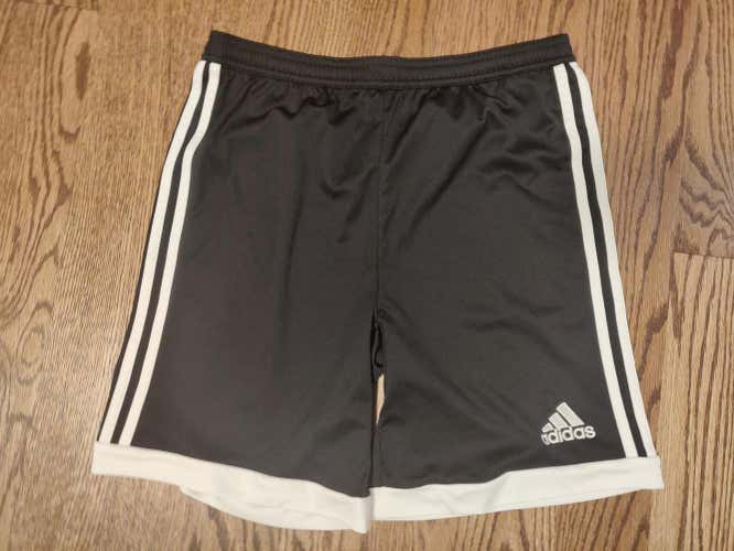 Black Used Youth Large Adidas Shorts (OBO)