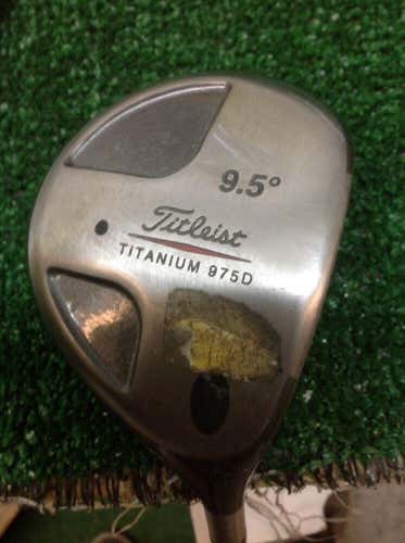 Titleist Titanium 975D 9.5* Driver Regular Graphite Shaft
