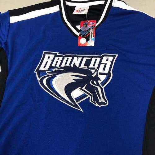 Swift Current Broncos WHL Jerseys (FREE SHIPPING)
