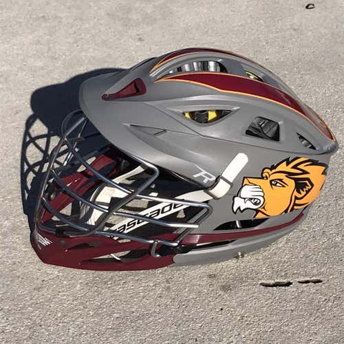 Gray Adult Cascade R Helmet