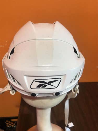 White New Small Reebok 4K Pro Stock Helmet Colorado Avalanche Stock