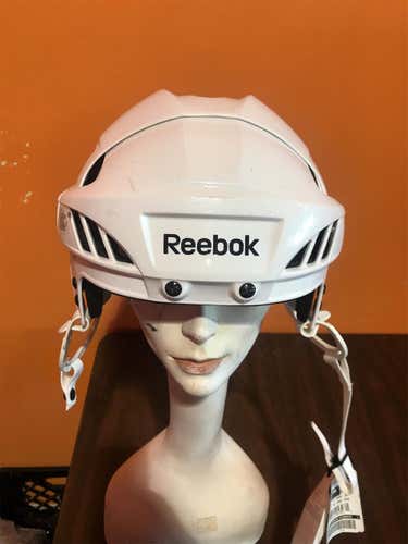 White New Large Reebok 8K Pro Stock Helmet Colorado Avalanche Stock