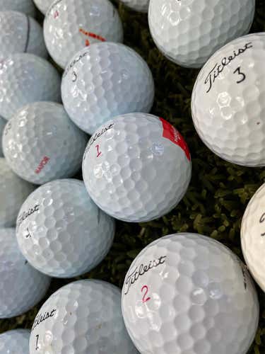 59 Assorted Titleist Pro V1x And ProV1 Golf Balls