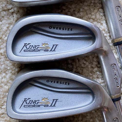 Men's Right Handed Stiff Flex Steel Shaft Iron Set