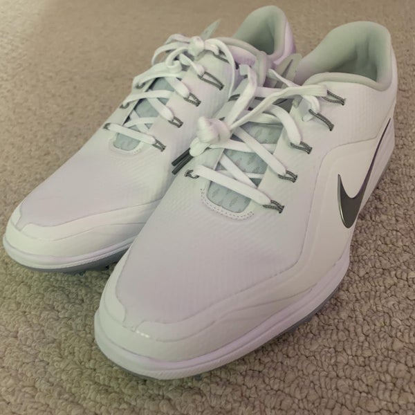 White Men's Size 11 (Women's 12) Nike Golf Shoes