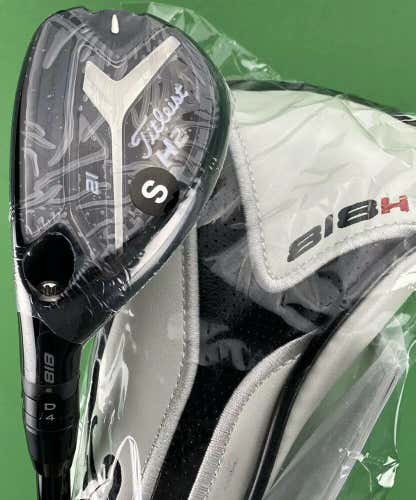 Titleist 818 H2 3-Hybrid LEFT Hand 3H 21* Stiff S-Flex Tensei CK 70 Blue #72237