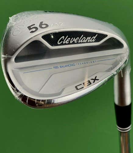 Cleveland CBX Sand SW Wedge 56-12* Degree Steel DG Wedge Flex NEW #71420