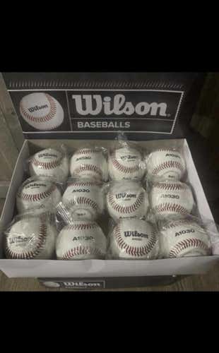 New Wilson Baseballs