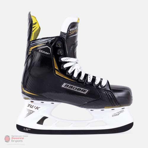 New Senior Bauer Supreme Comp Hockey Skates Regular Width Size 9.5