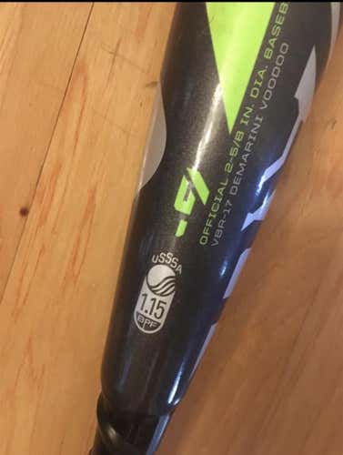 Used 2017 DeMarini Voodoo (-9) 22 oz 31" Bat