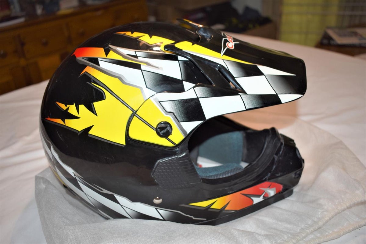 CAN MAX-606 Motocross Helmet, Adult Large