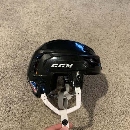 Black Used Medium CCM Tacks 710 Helmet