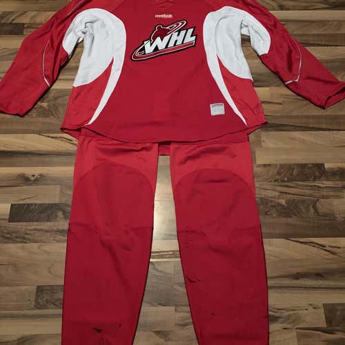 Red WHL Jersey And Socks Set