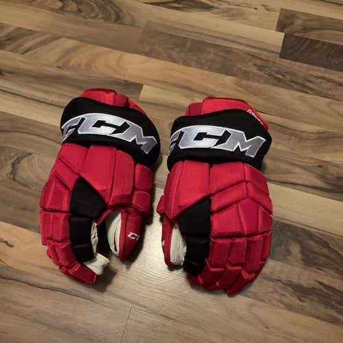 14” Hurricanes CCM Pro Stock Dzingel Gloves