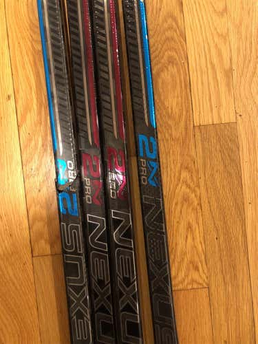 4 Broken Nexus 2N Pro Hockey Sticks