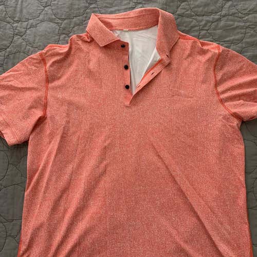 Orange Men's XXL Lululemon Shirt