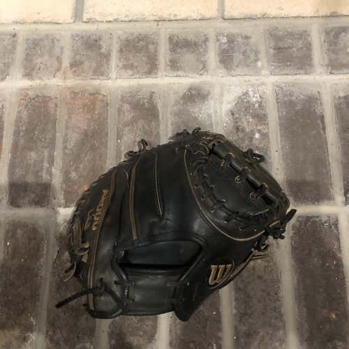 Black High School/College Catcher's A2000 33" Baseball Glove