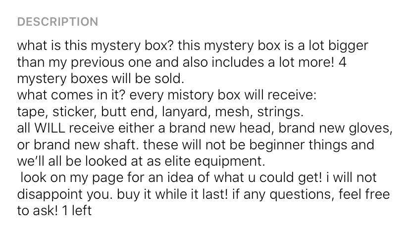 LAST Msytey box (LARGE)