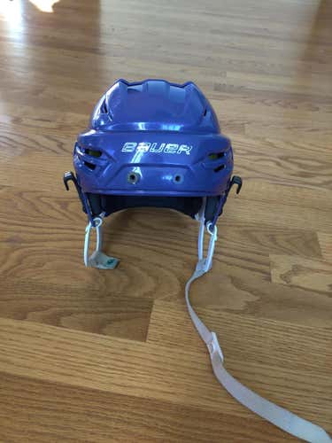used Small blue Bauer Re-akt 95 Helmet
