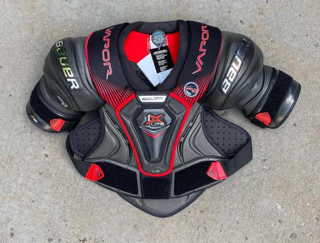 Senior Large Bauer Vapor 1X Lite Shoulder Pads