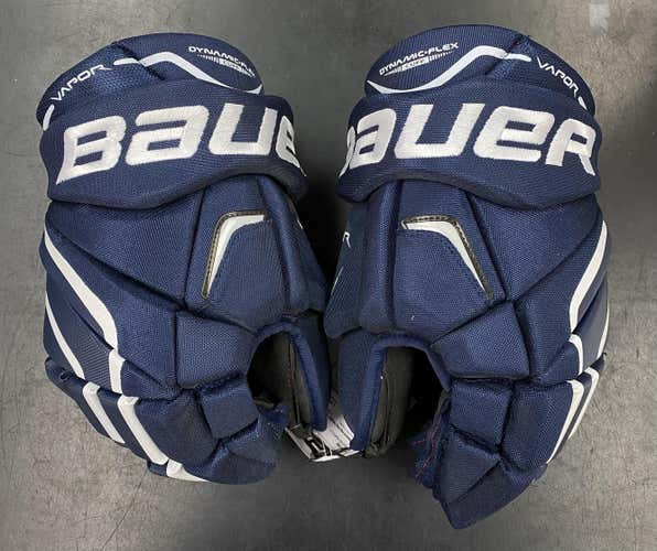 Blue New Senior Bauer Vapor X80 Gloves 13"