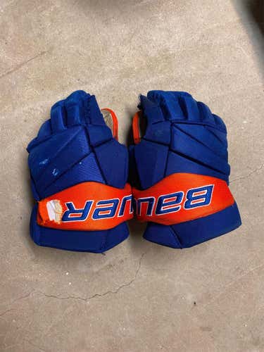 Blue Senior Bauer Pro Series 14" Pro Stock Gloves