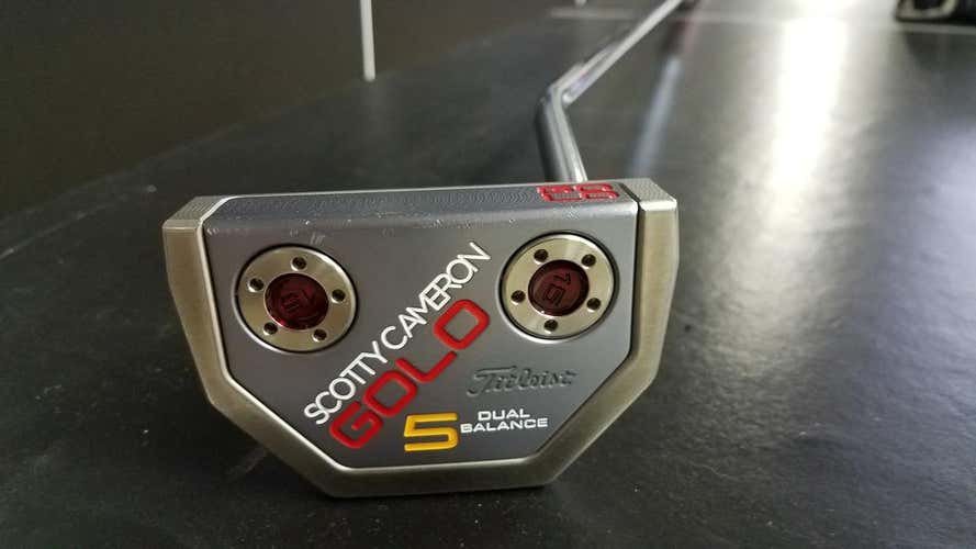 Used Titleist Right Handed Scotty Cameron GOLO 5 Putter 38"