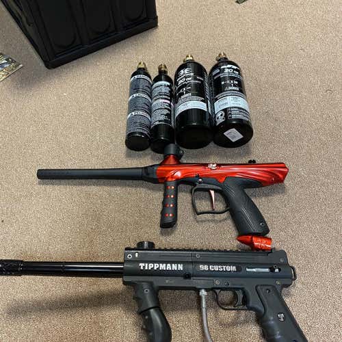 Used Tippman 98 Custom Used Once And Gryphon Used