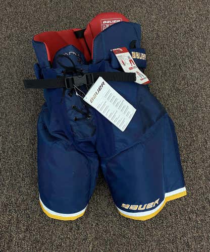 Navy w/ Gold Trim New Senior XL Bauer Vapor X 7.0 Hockey Pants
