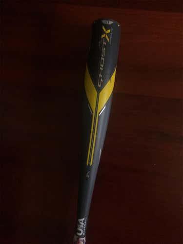 Kid Pitch (9YO-13YO) 2018 Composite Ghost X (-11) 17 oz 28" Bat