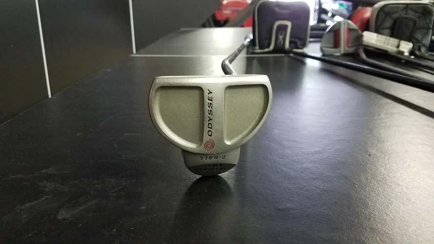 Used Odyssey Right Handed White Hot 2-Ball Putter 35"