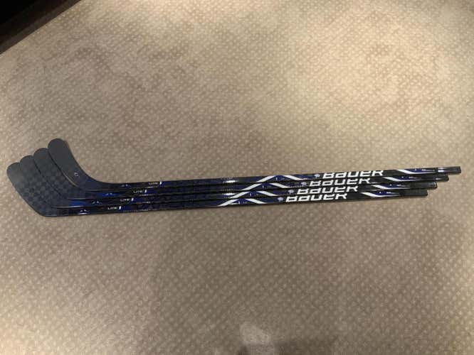 3 Pack: Custom UNH New Senior Right Handed Bauer Vapor 1X Lite Hockey Stick Pro Stock