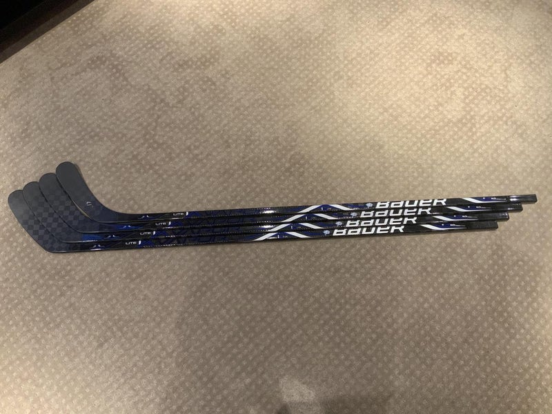 3 Pack: Custom UNH New Senior Right Handed Bauer Vapor 1X Lite Hockey Stick Pro Stock