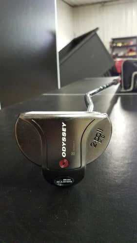 Used Odyssey Right Handed White Ice 2 Ball Mid Putter