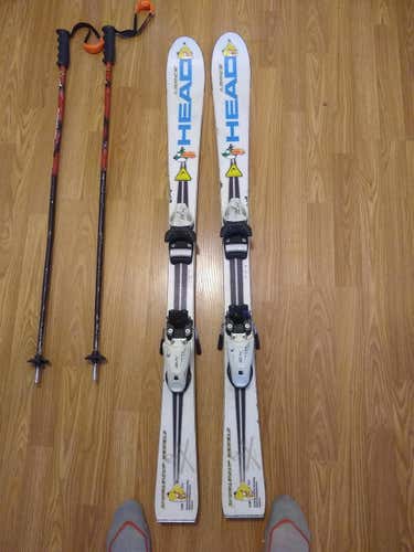 Used HEAD Skis With Bindings and poles.
