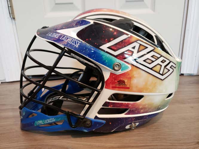 White Used Adult Player's Cascade CPX-R Helmet