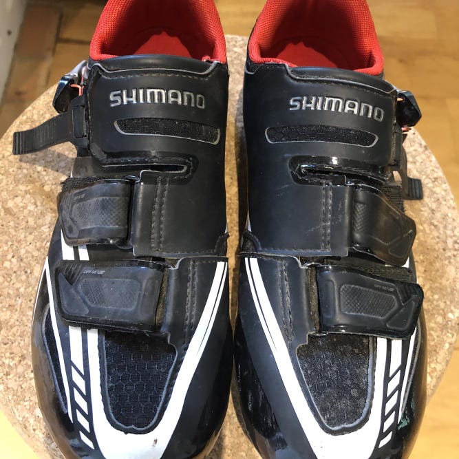 Kid's Size 7 Shimano Dynalast R170 XC Bike Bike Shoes
